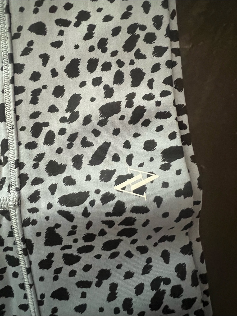 All Access NYC blue and black tessoro Print Leggings Set - Picture 8 of 9